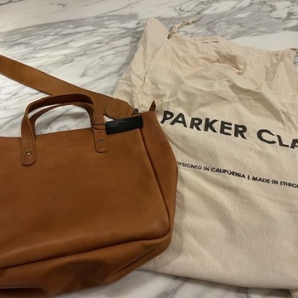 Parker Clay Merkato Small Zip Tote-Brand New Beautiful Thick Leather